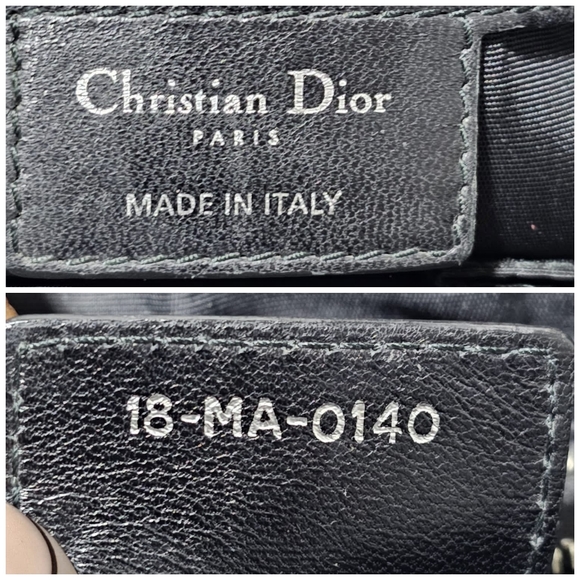 Christian Dior Granville Satchel Leather Cannage Black - Picture 4 of 13